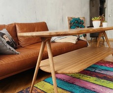 Журнальный стол из дуба 0302