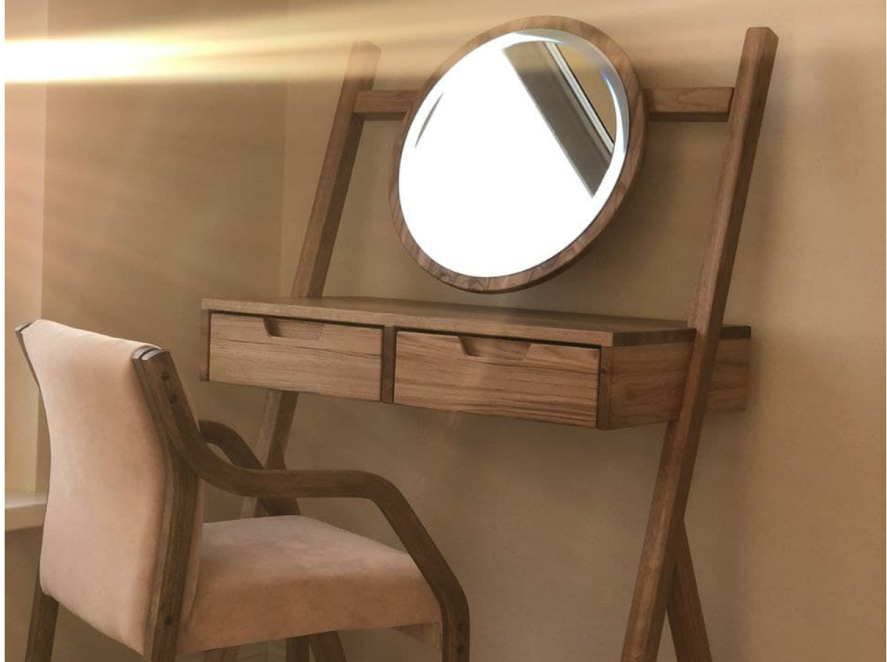 Трюмо из дуба 0304