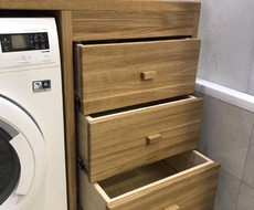 Тумба под умывальник из дуба 0202