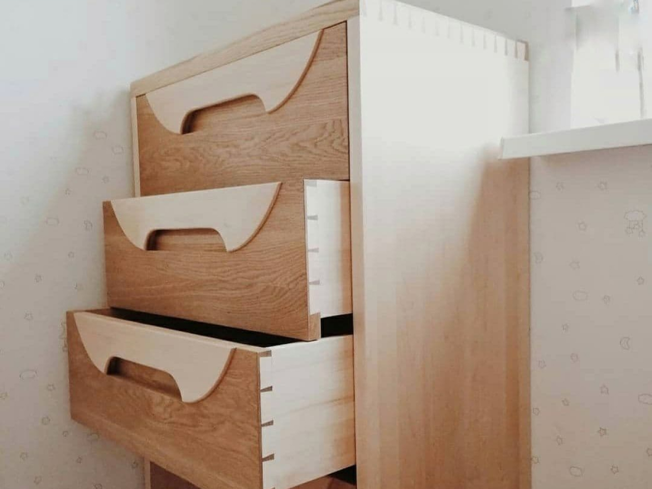 Комод из ясеня 0207