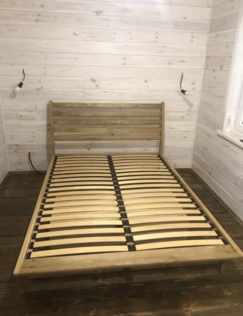 Кровать из дуба 0101