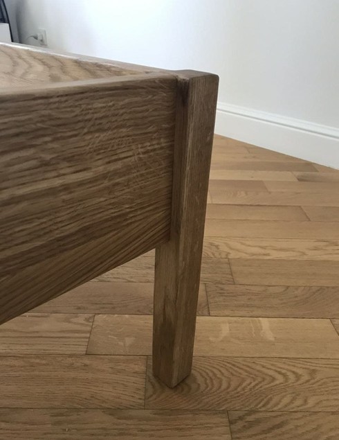 Кровать из дуба 0102