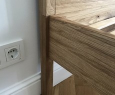 Кровать из дуба 0102