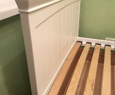 Односпальная кровать из березы 0104