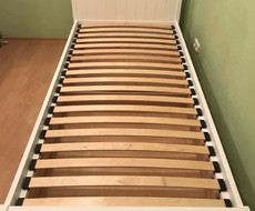 Односпальная кровать из березы 0104