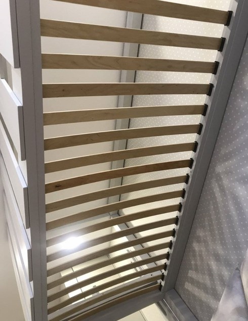 Кровать-чердак из березы