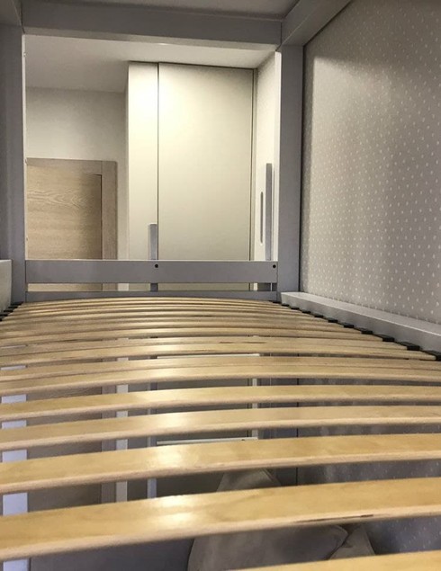 Кровать-чердак из березы