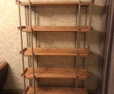 Стеллаж из березы